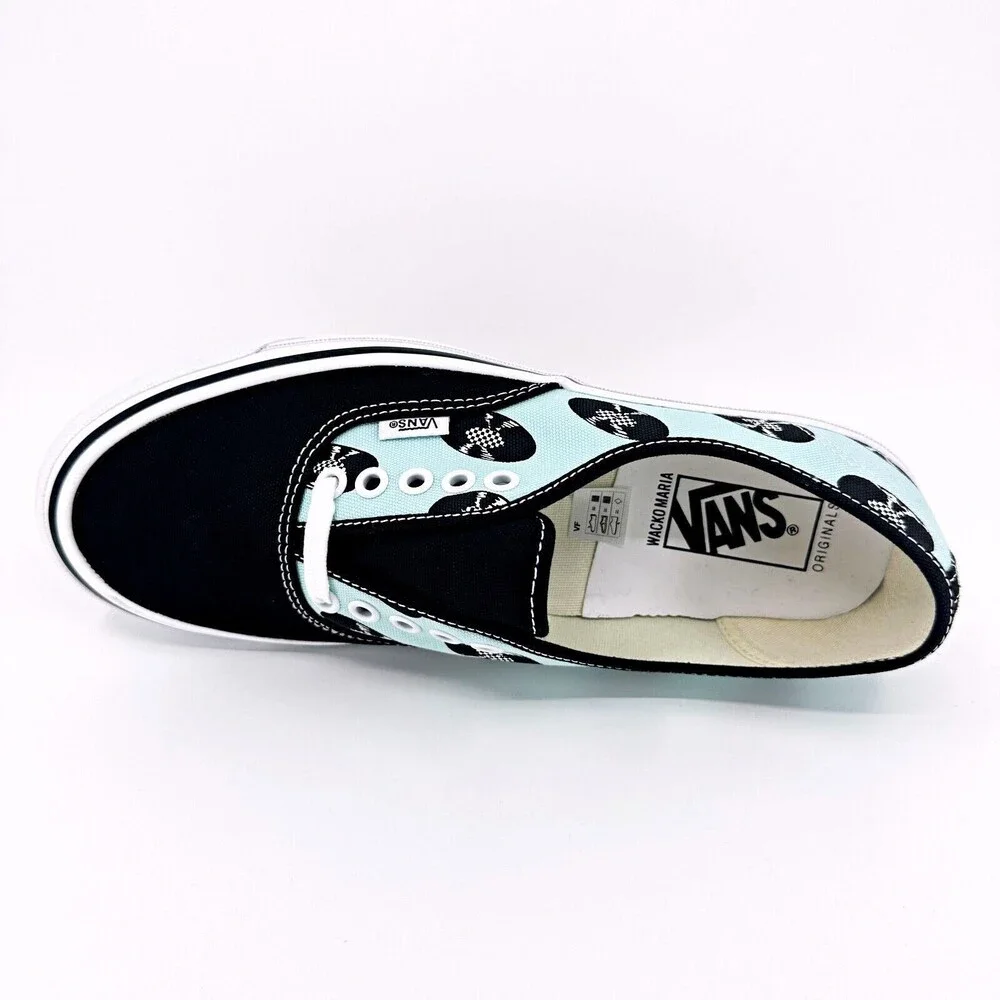 Vans Vault OG Authentic LX (Wacko Maria) Baby Blue Record Mens Sneakers - Picture 4 of 14